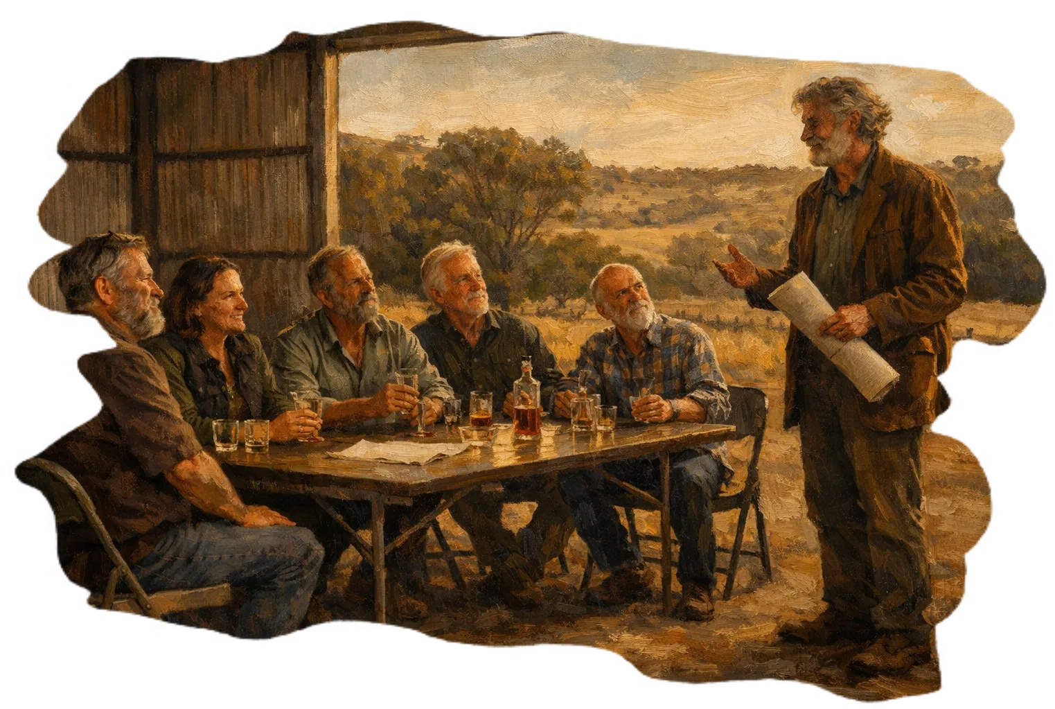 Coffin Rock Distillery site in York, WA ahead of opening, with build work underway